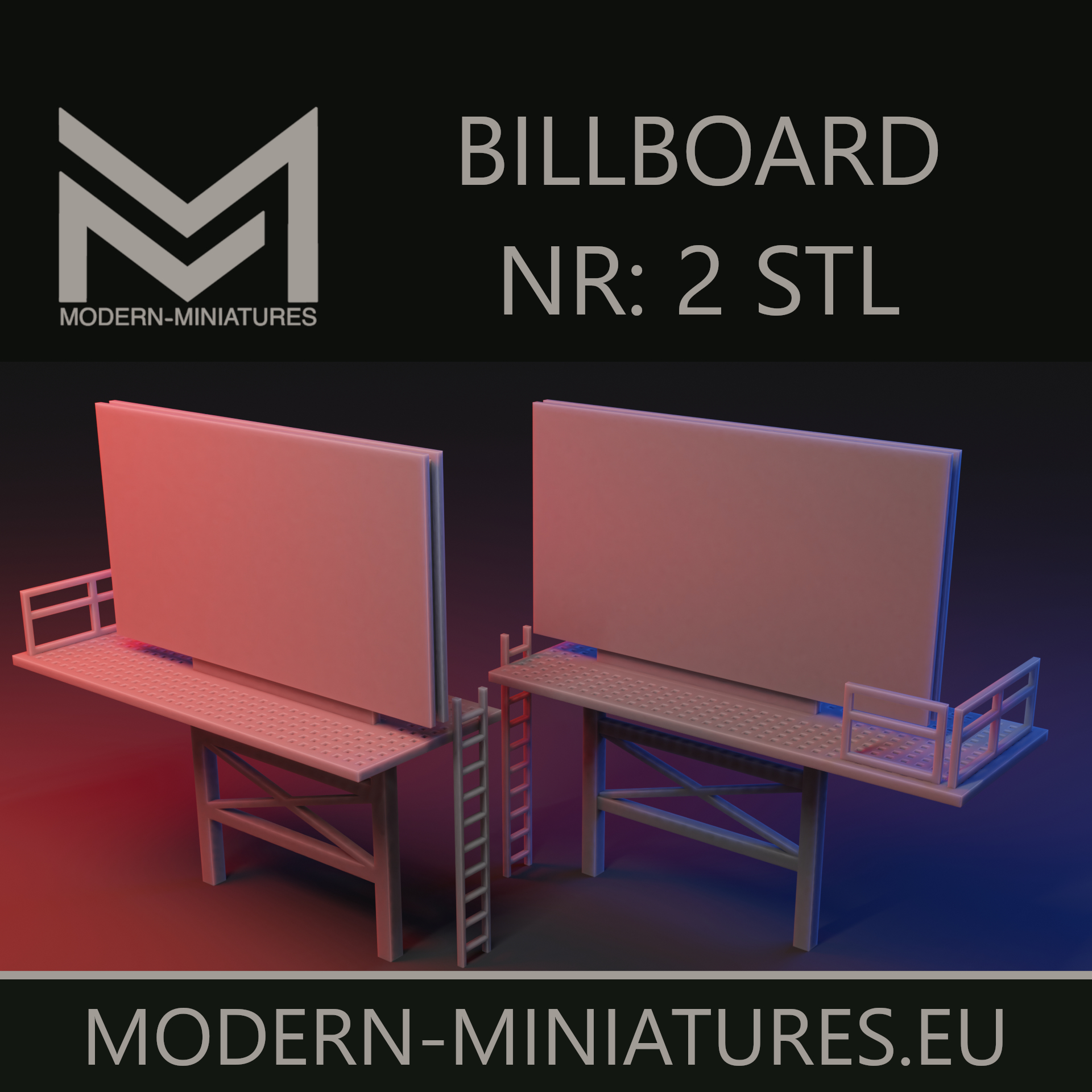 Billboard Nr: 2 easy print billboard